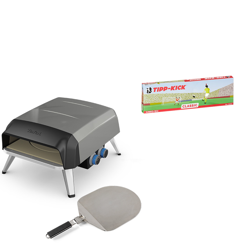 Tefal Deal: Pizza Pronto - Mit GRATIS Tipp-Kick-Spiel im Wert von 44 90 €
